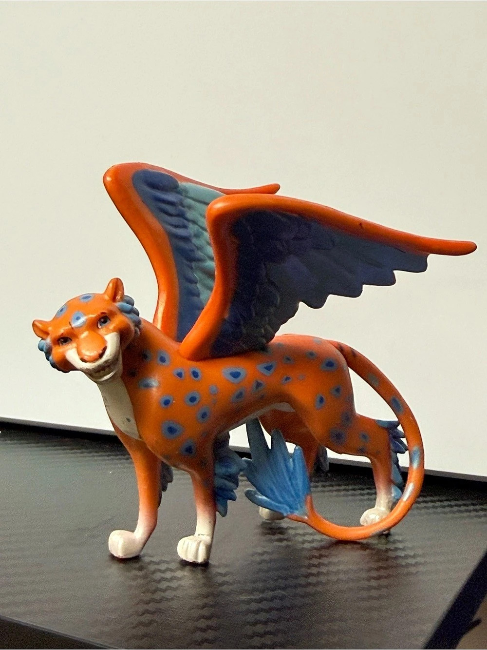 Disney Elena of Avalor Skylar Winged Jaguar Figure Blue Spots